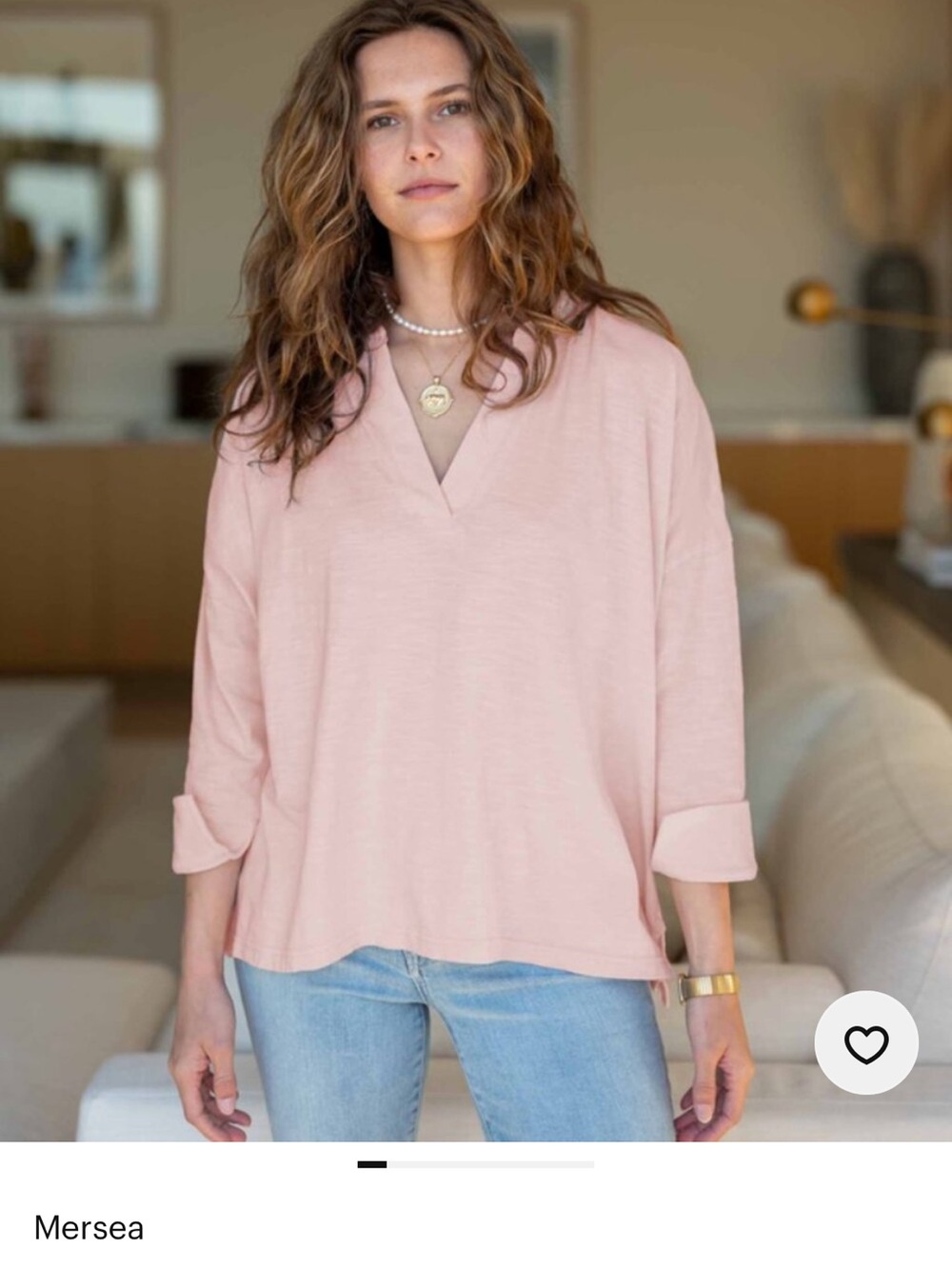 Mersea Amelia Cuff Tee